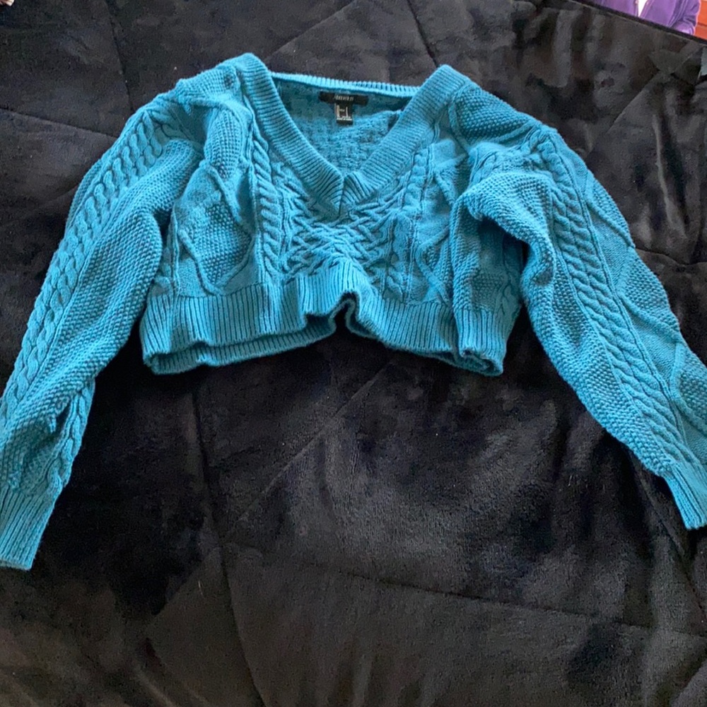 Turquoise Sweater